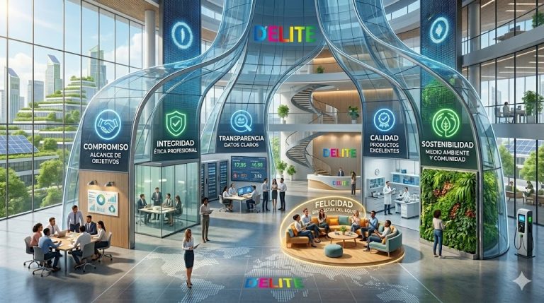 Los Pilares de Distribuidores ELITE: Compromiso, Integridad, Transparencia, Calidad, Sostenibilidad y Felicidad.